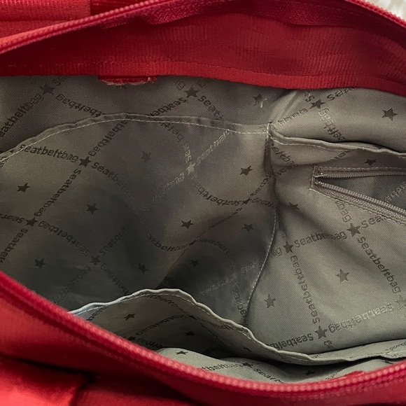 The Original Seat Belt Bag in Red - Picture 3 of 6
